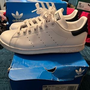 Black and Stan Smith worn a couple of times